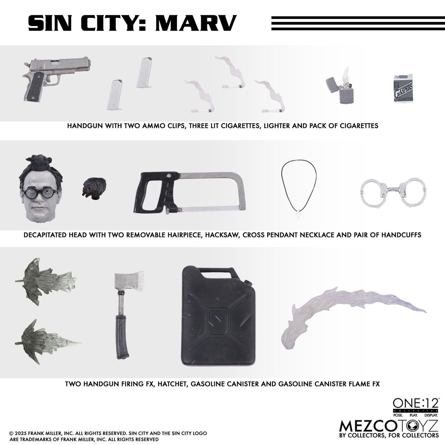 MARV FIGURA 17 CM SIN CITY ONE:12 COLLECTIVE