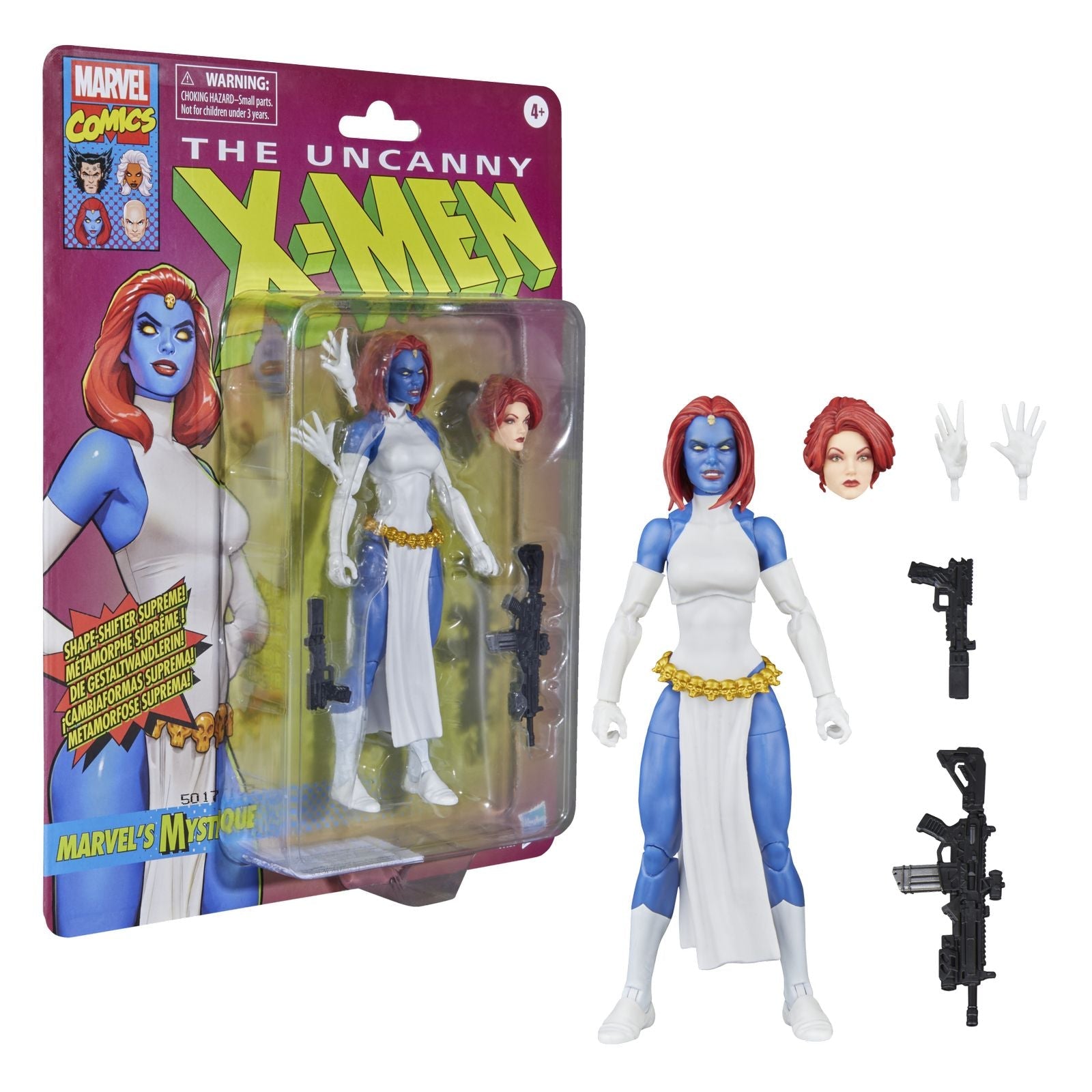MARVELS MYSTIQUE FIGURA 15 CM X-MEN MARVEL LEGENDS SERIES