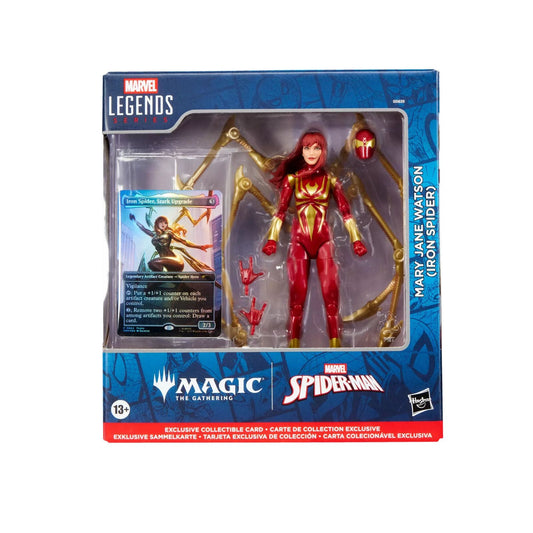 MARY JANE WATSON (IRON SPIDER) FIGURA 15 CM MARVEL LEGENDS SERIES & MAGIC: THE GATHERING