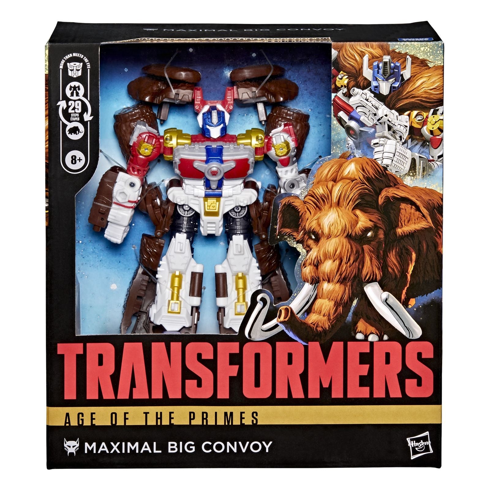 MAXIMAL BIG CONVOY LEADER CLASS FIGURA 16,5 CM TRANSFORMERS: AGE OF THE PRIMES 