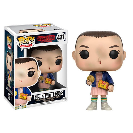 Funko pop stranger things eleven con eggos opcion chase 13318