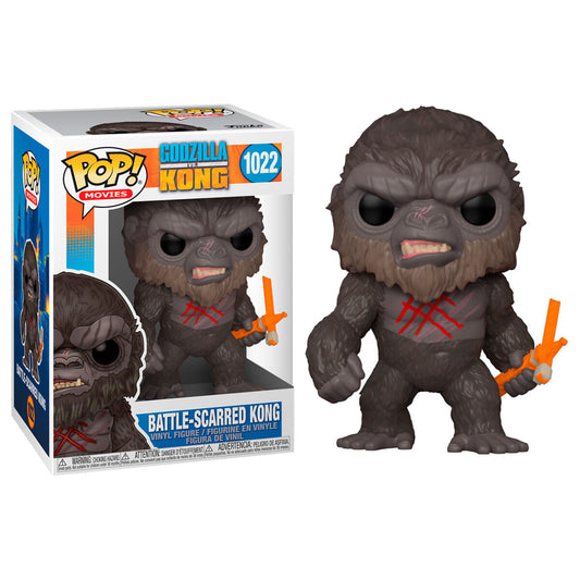 Funko pop cine godzilla vs kong kong herido 50954