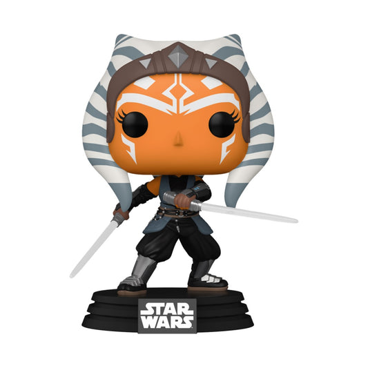 FUNKO POP STAR WARS THE MANDALORIAN AHSOKA CON SABLES 54527 - Z POP Toys