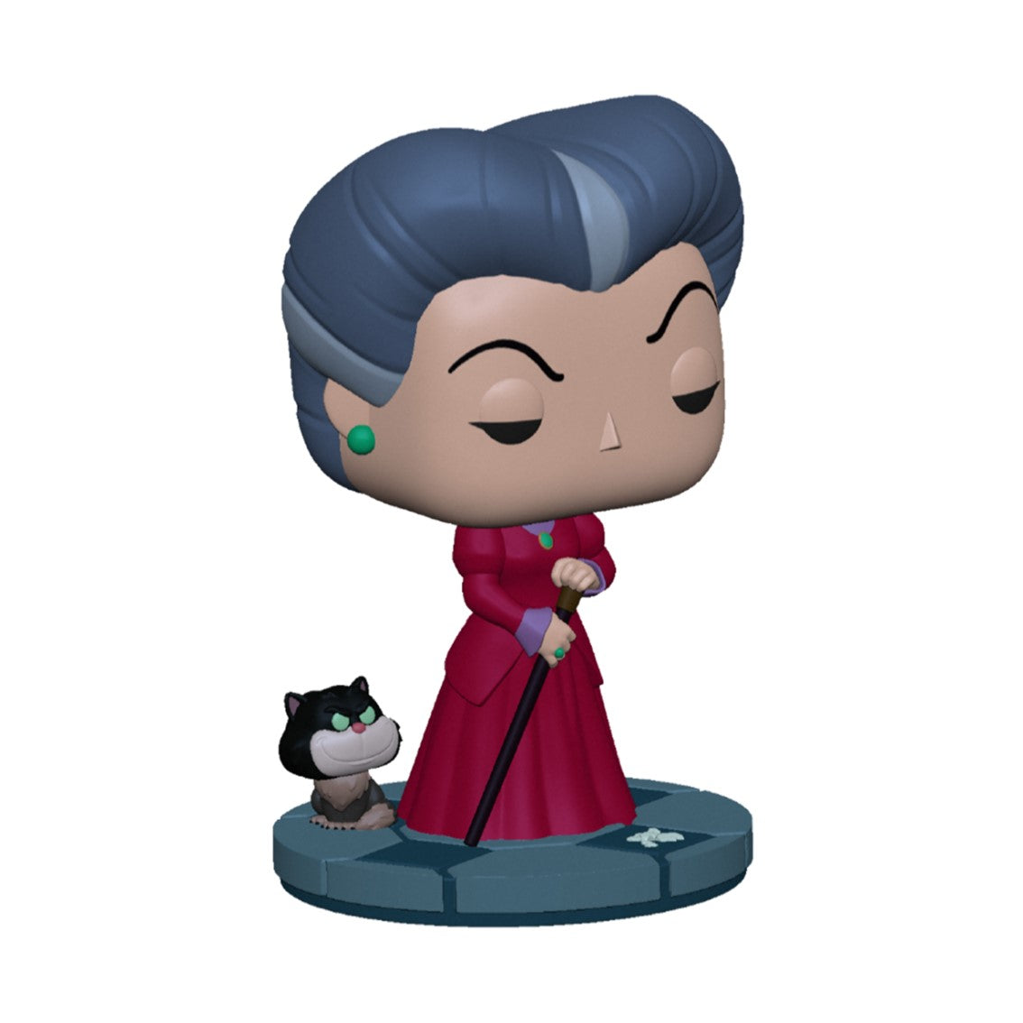 FUNKO POP DISNEY VILLANOS LADY TREMAINE LA MADRASTRA 57351 - Z POP Toys
