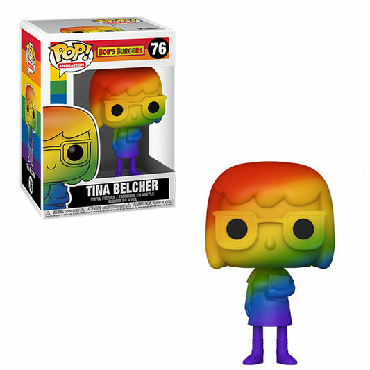 FUNKO POP ANIMACION DIA DEL ORGULLO TINA BELCHER ARCOIRIS 56981 - Z POP Toys