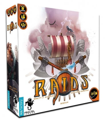 Juego de mesa raids vikingos pegi 10