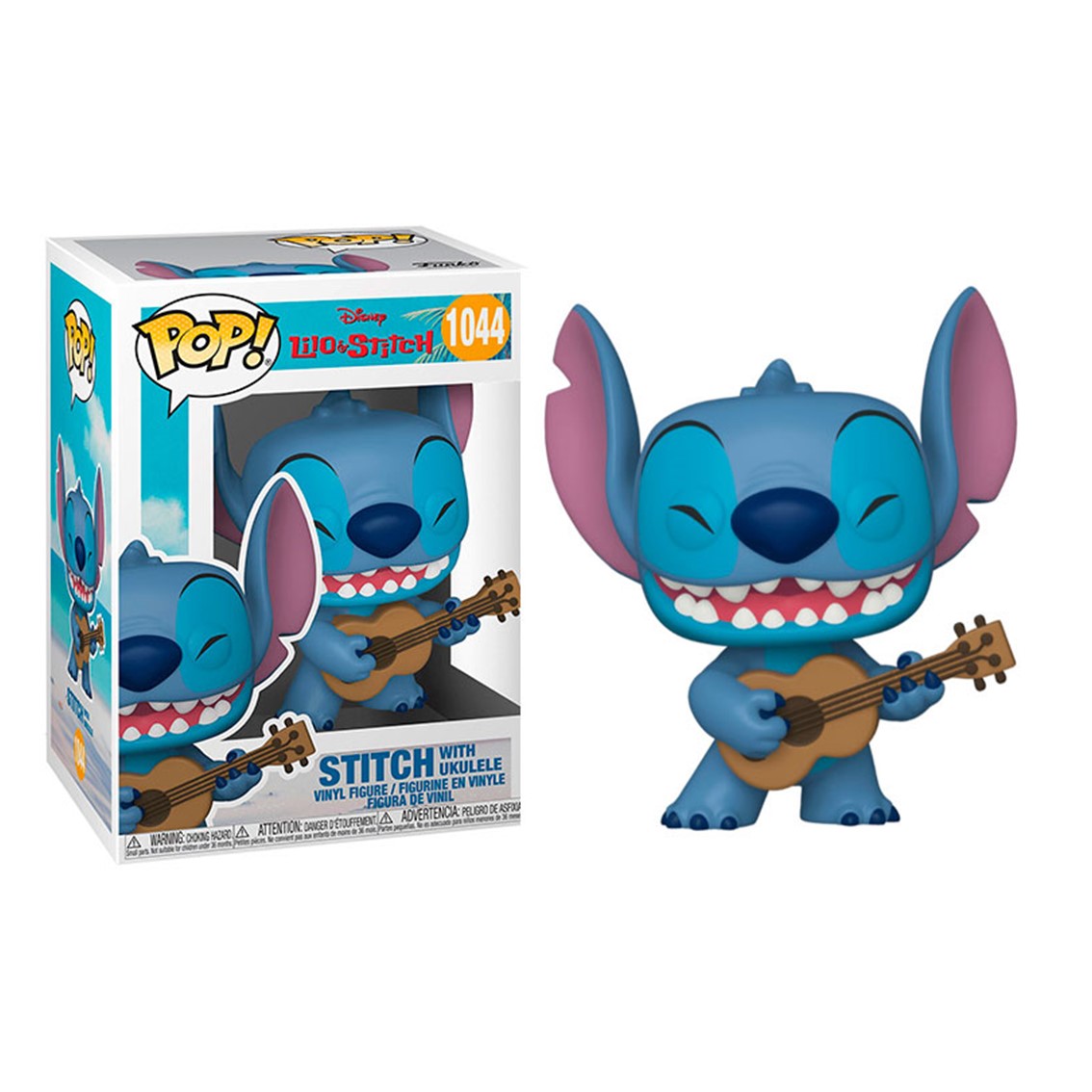 FUNKO POP DISNEY LILO & STITCH STITCH CON UKELELE 55615