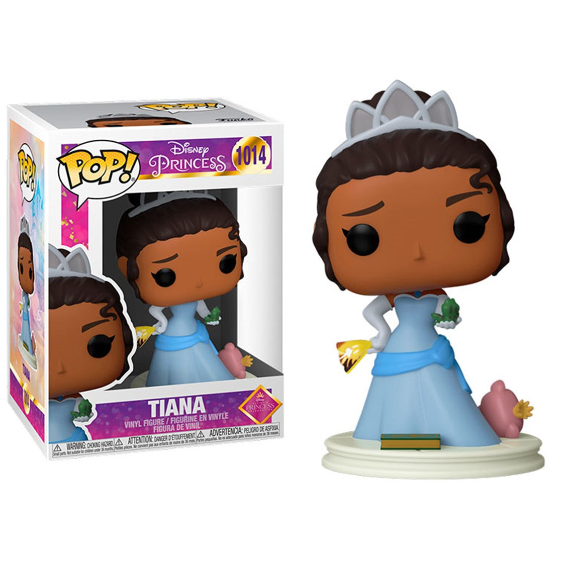 FUNKO POP DISNEY ULTIMATE PRINCESS TIANA Y EL SAPO TIANA CON SAPO 54744