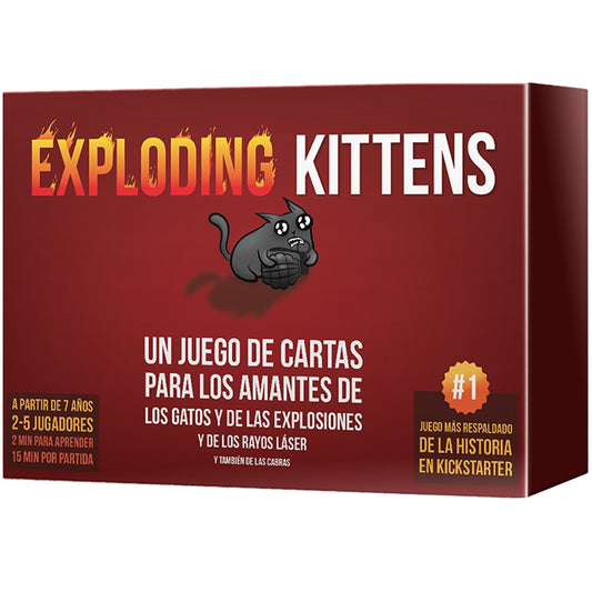 JUEGO DE MESA EXPLODING KITTENS PEGI 7