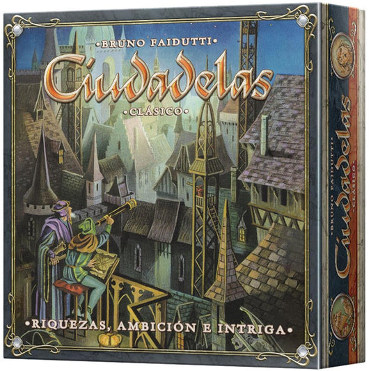 Juego de mesa asmodee ciudadelas clasico pegi 10