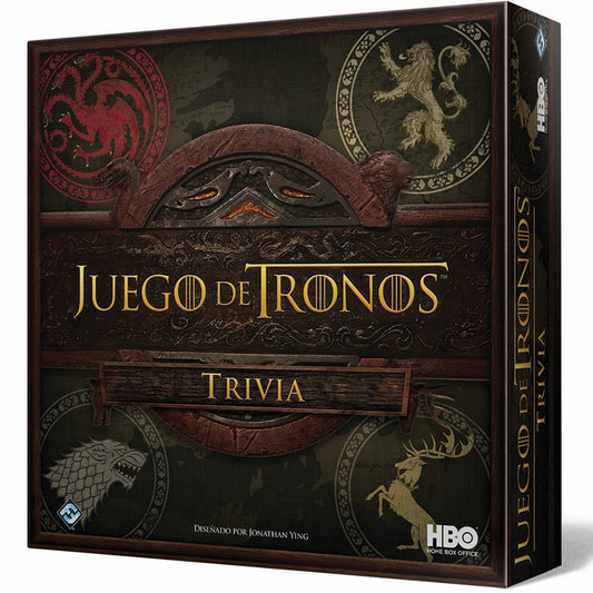 JUEGO DE MESA ASMODEE JUEGO DE TRONOS TRIVIA PEGI 18 - Z POP Toys