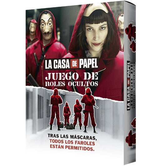 JUEGO DE MESA ASMODEE LA CASA DE PAPEL: ROLES OCULTOS PEGI 14
