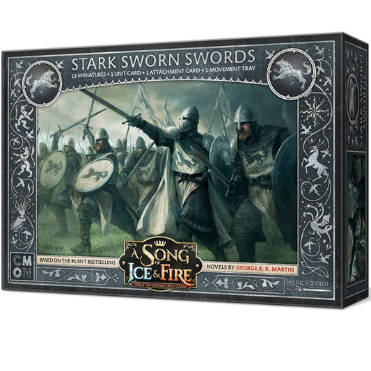 JUEGO DE MESA ASMODEE CANCION DE HIELO Y FUEGO: ESPADAS JURAMENTADAS STARK PEGI 14