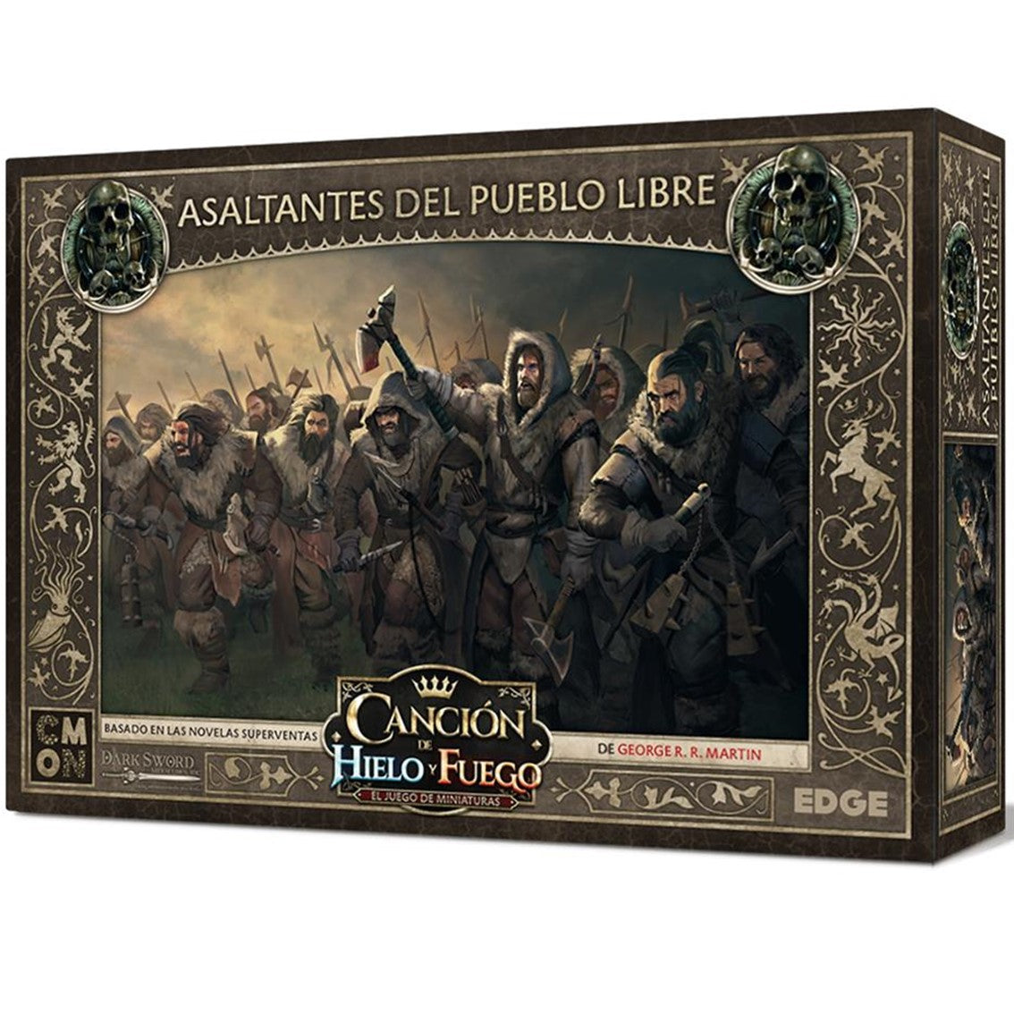JUEGO DE MESA ASMODEE CANCION DE HIELO Y FUEGO: ASALTANTES DEL PUEBLO LIBRE PEGI 14 - Z POP Toys