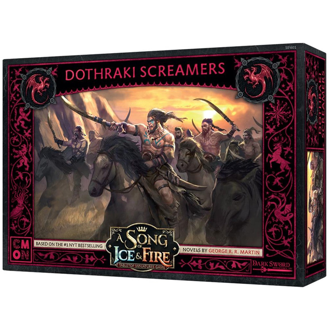 JUEGO DE MESA ASMODEE CANCION DE HIELO Y FUEGO: AULLADORES DOTHRAKI PEGI 14 - Z POP Toys