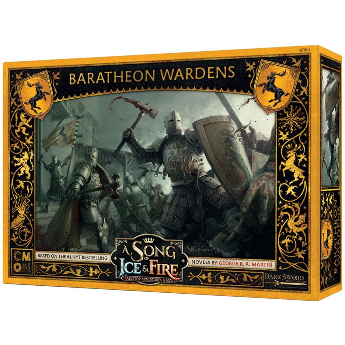 JUEGO DE MESA ASMODEE CANCION DE HIELO Y FUEGO: GUARDIANES BARATHEON PEGI 14 - Z POP Toys
