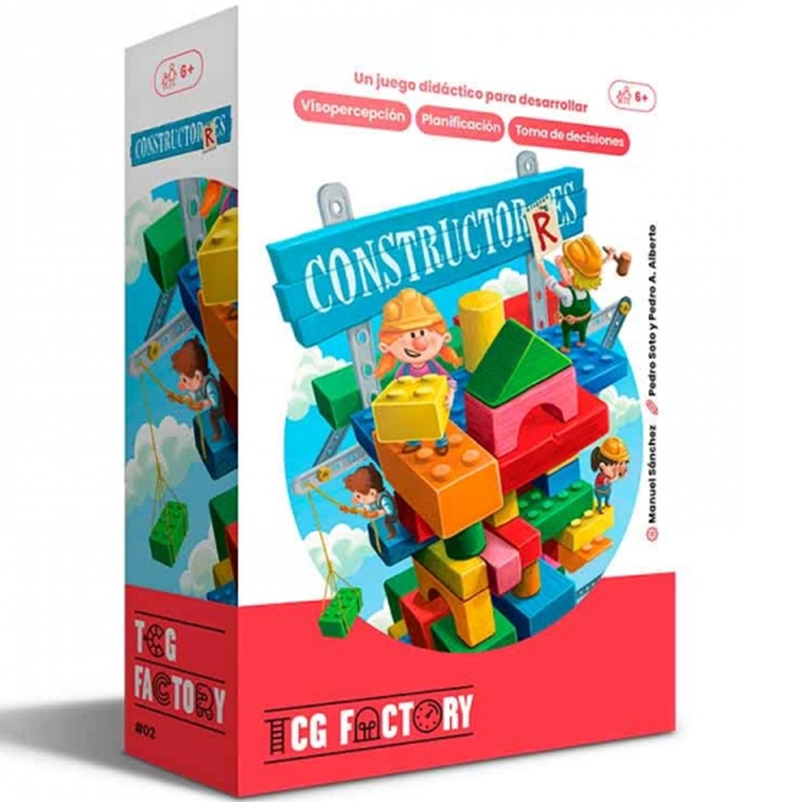 JUEGO DE MESA DIDACTICO PAR ANIÑOS CONSTRUCTORES PEGI 6 - Z POP Toys