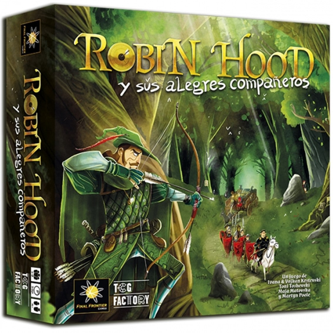 JUEGO DE MESA ROBIN HOOD Y SUS ALEGRES COMPAÑEROS EN ESPAÑOL
