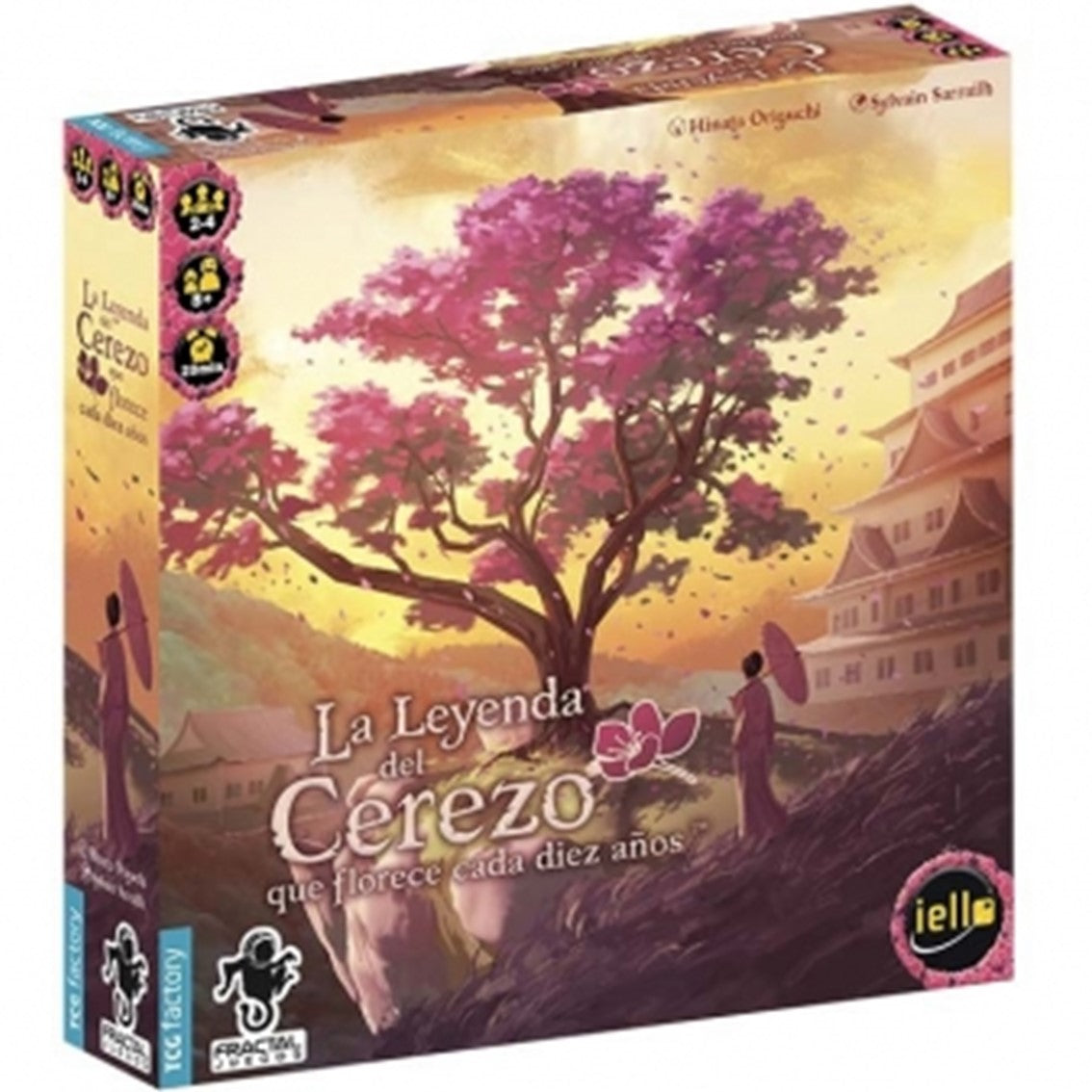 JUEGO DE MESA LA LEYENDA DEL CEREZO QUE FLORECE CADA 10 AÑOZ (CHERRY TREE) EN ESPAÑOL