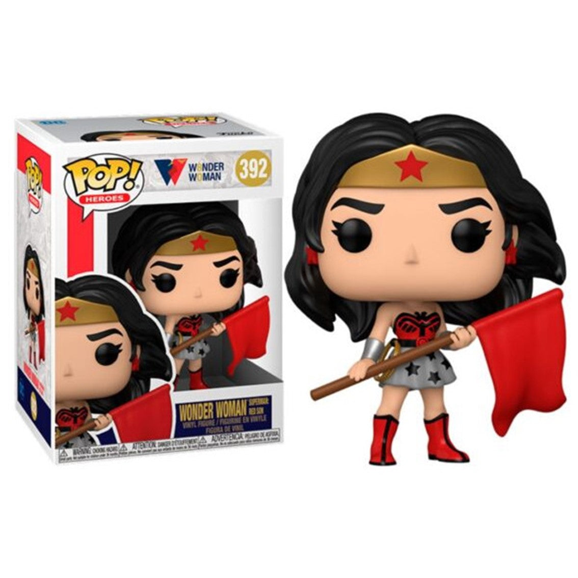 FUNKO POP DC WONDER WOMAN 80TH SUPERMAN RED SON WONDER WOMAN 54976 - Z POP Toys