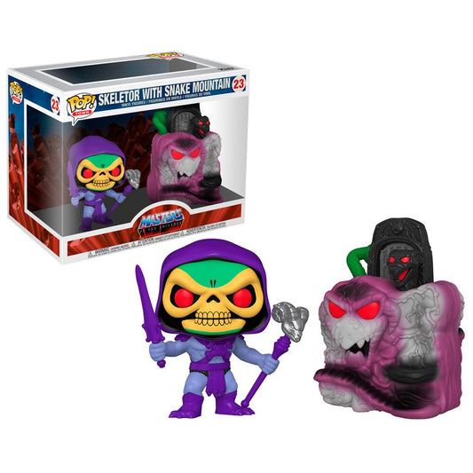 FUNKO POP TOWN ANIMACION MASTERS OF THE UNIVERSE MONTAÑA SERPIENTE CON SKELETOR 51469 - Z POP Toys