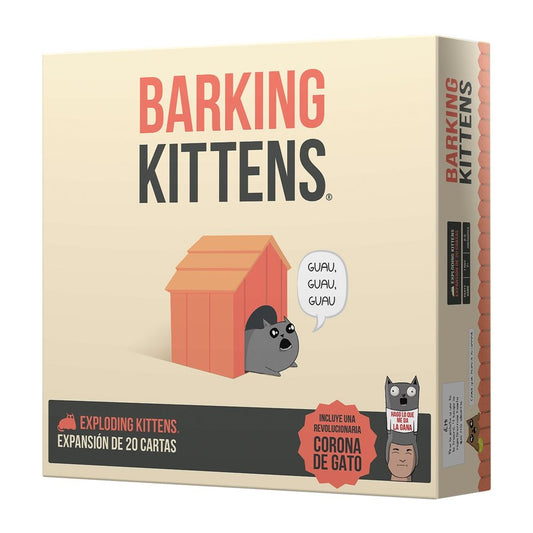 Juego de mesa asmodee barking kittens pegi 7