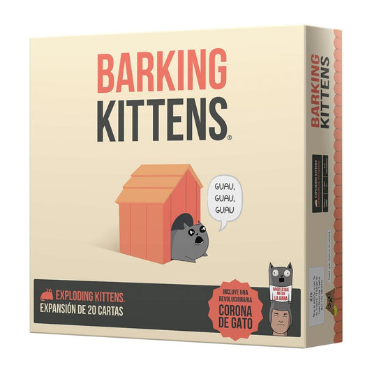 JUEGO DE MESA ASMODEE BARKING KITTENS PEGI 7 - Z POP Toys