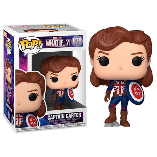 FUNKO POP MARVEL WHAT IF CAPITANA CARTER 55811 - Z POP Toys