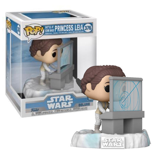 FUNKO POP DELUXE STAR WARS PRINCESA LEIA EN LA BATALLA DE LA BASE EN ECHO 45901