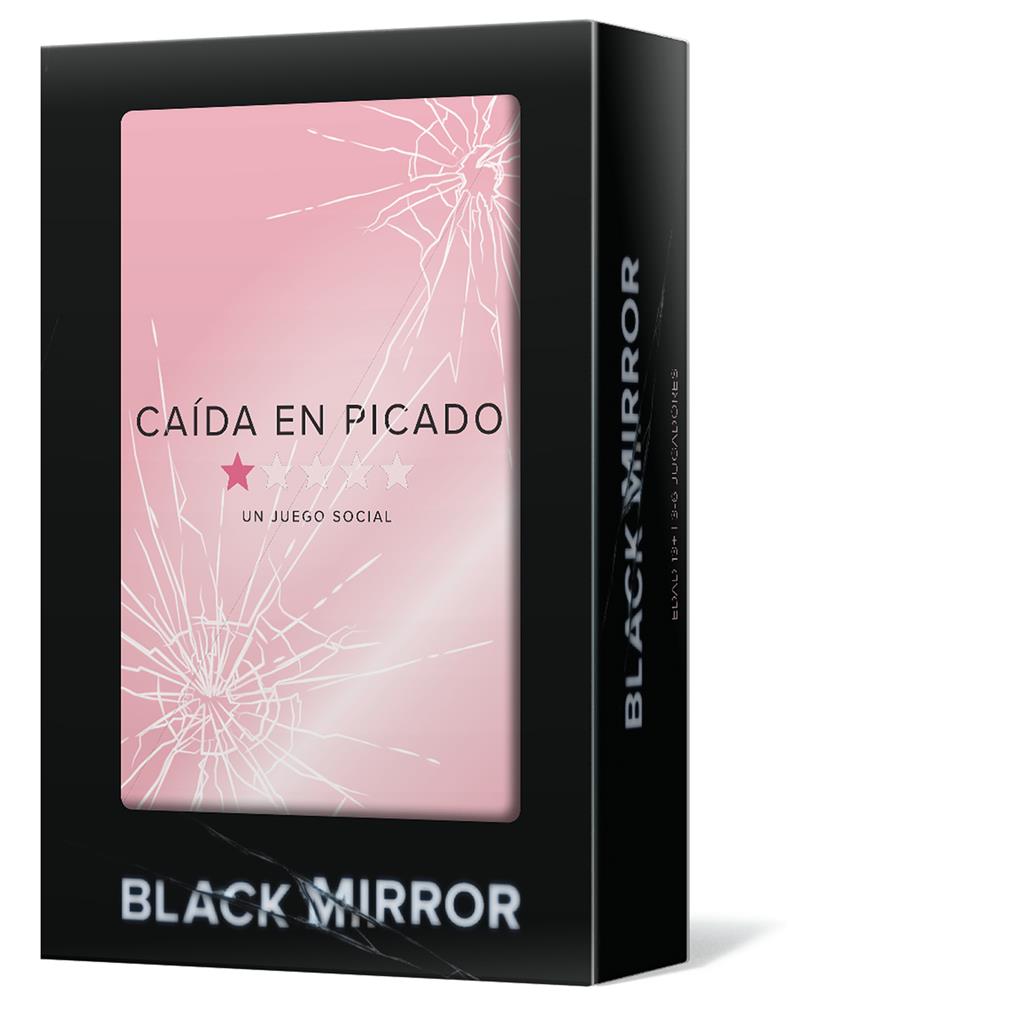 JUEGO DE MESA BLACK MIRROR CAIDA EN PICADO PEGI 13