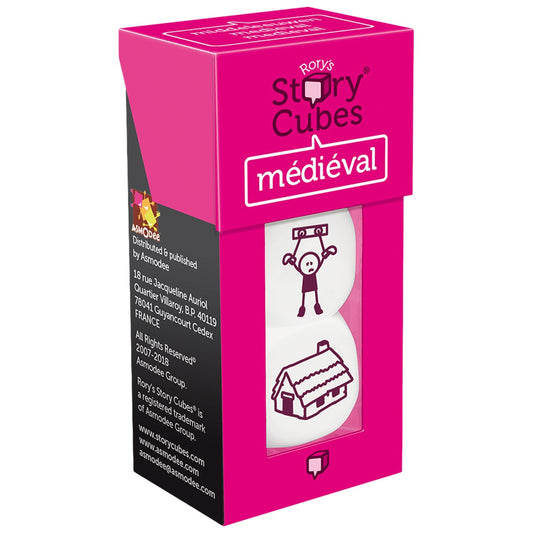 Juego de mesa story cubes medieval pegi 8