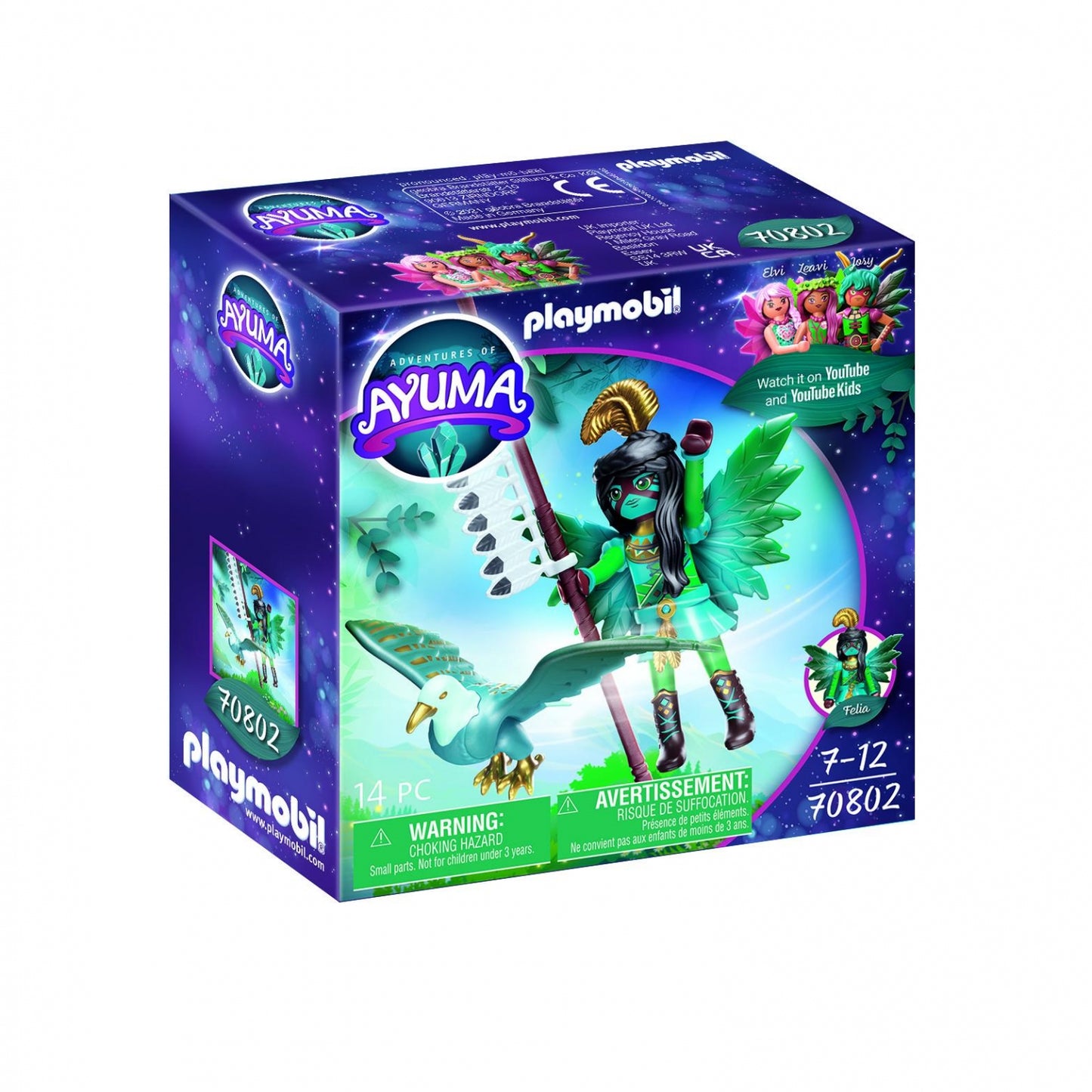 PLAYMOBIL KNIGHT FAIRY CON ANIMAL DEL ALMA