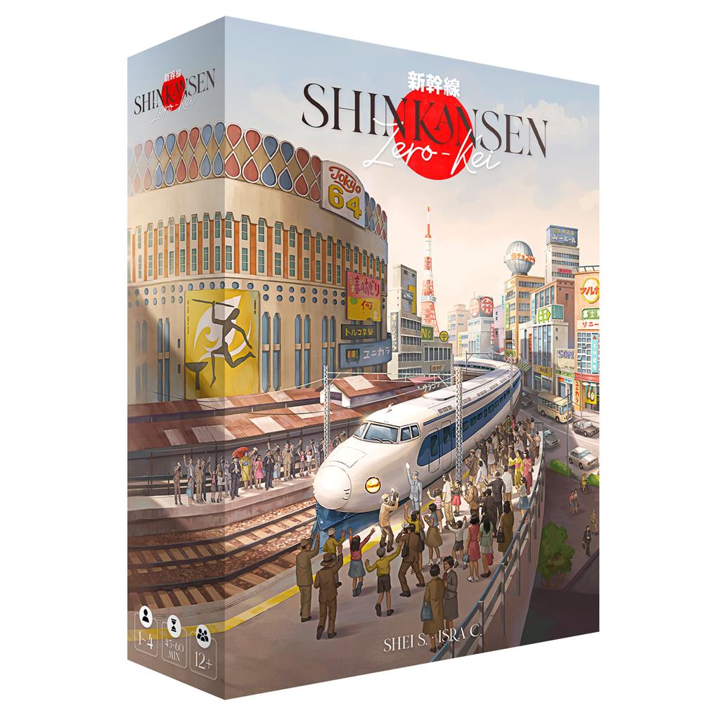 JUEGO DE MESA SHINKANSEN ZERO - KEI PEGI 12 - Z POP Toys