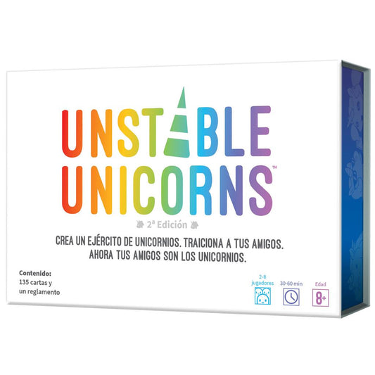 JUEGO DE MESA UNSTABLE UNICORNS PEGI 8