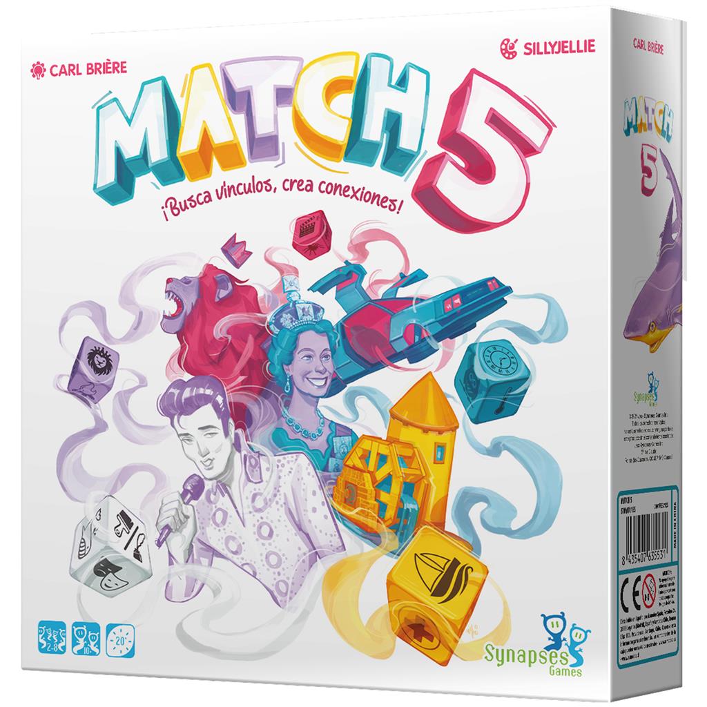 JUEGO DE MESA MATCH 5 PEGI 10