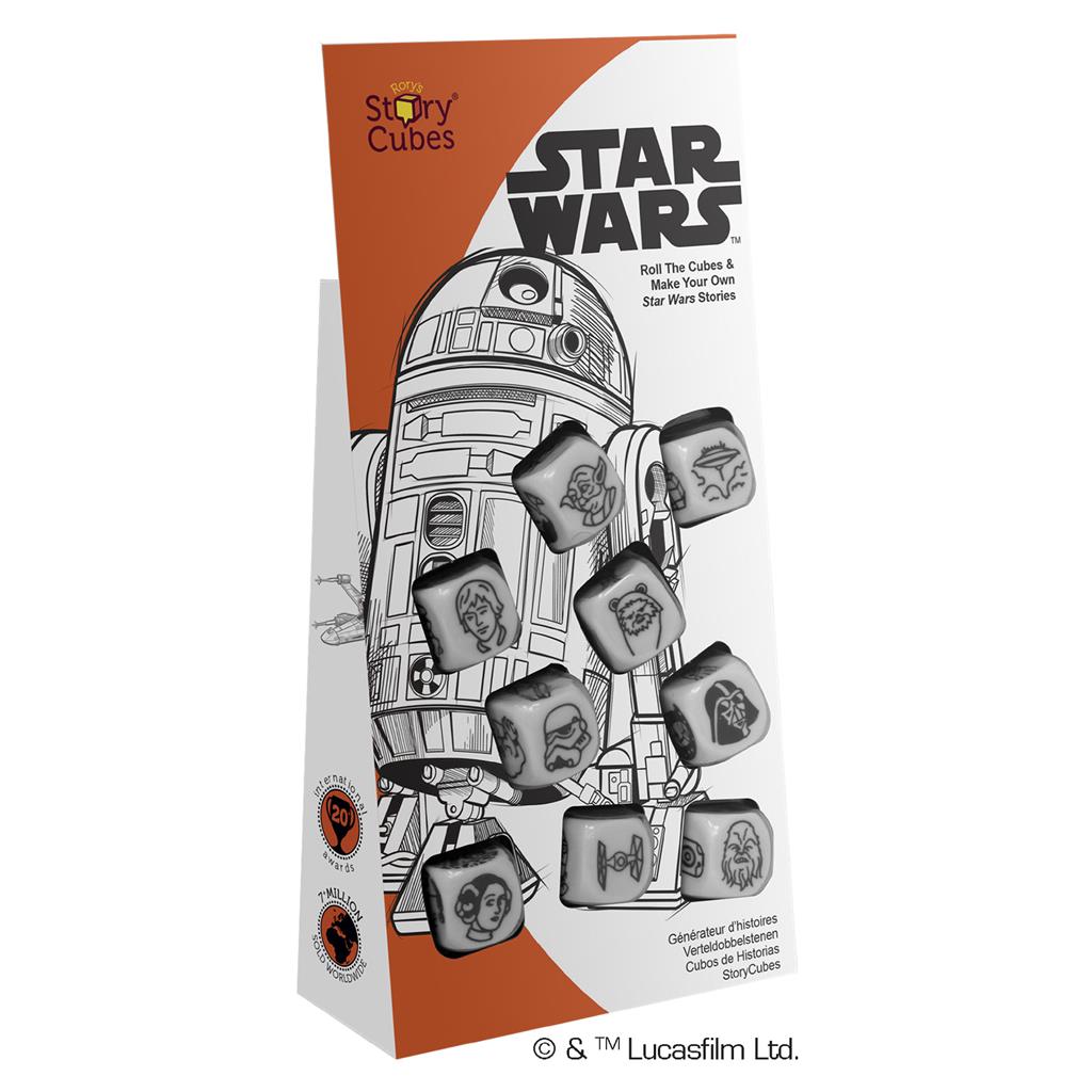 Juego de mesa story cubes star wars pegi 8