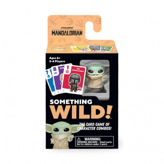 JUEGO DE MESA FUNKO SOMETHING WILD! STAR WARS EL MANDALORIANO GROGU BABY YODA (DE - ES - IT) PEGI 6 60499 - Z POP Toys