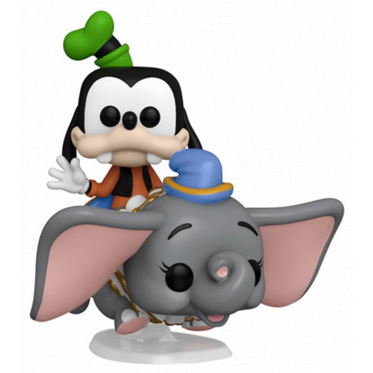 FUNKO POP RIDE SUPDLX DISNEY WORLD 50TH ANIVERSARIO GOOFY VOLANDO CON DUMBO 50571 - Z POP Toys