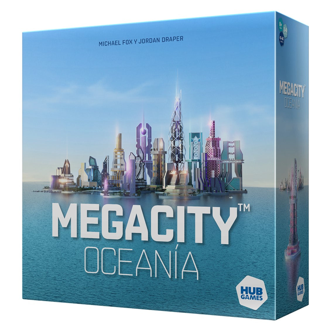 JUEGO DE MESA MEGACITY OCEANIA PEGI 8 - Z POP Toys