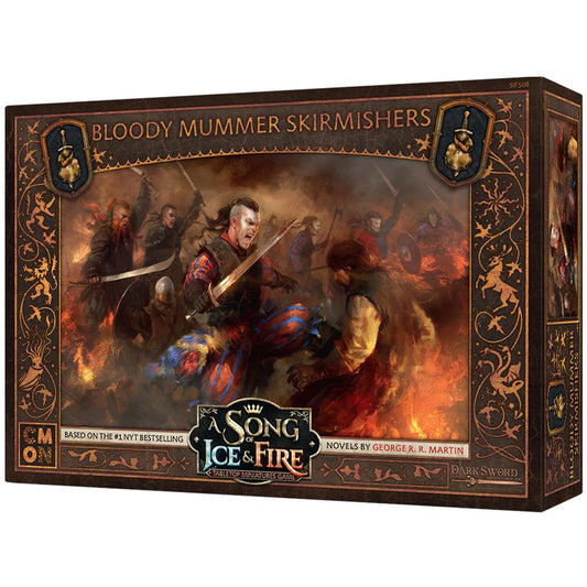 JUEGO DE MESA CANCION DE HIELO Y FUEGO: HOSTIGADORES DE LOS TITIRITEROS SANGRIENTOS PEGI 14 - Z POP Toys