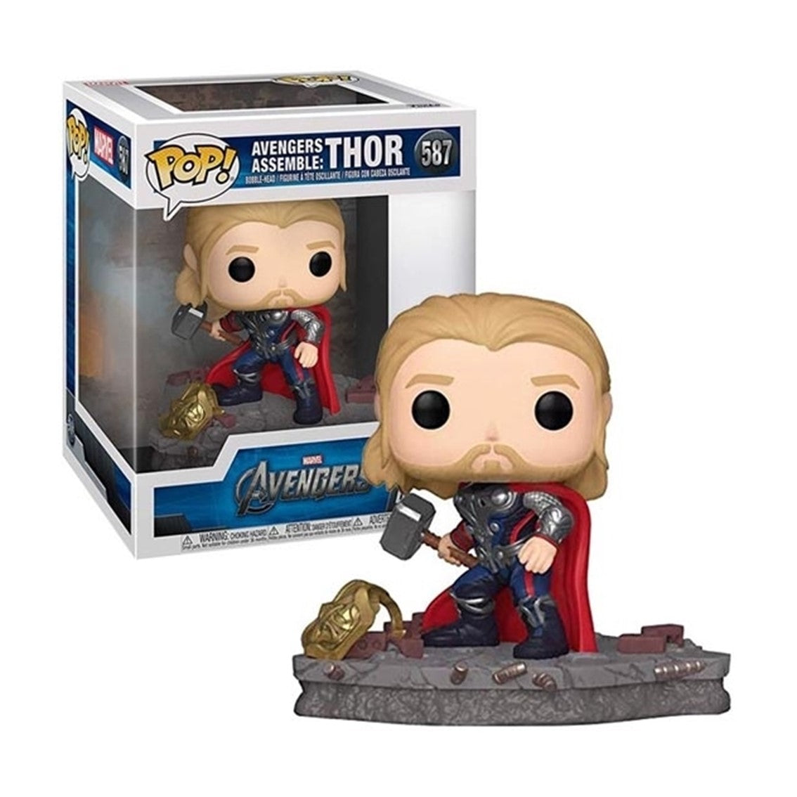 FUNKO POP DELUXE MARVEL LOS VENGADORES AVENGERS THOR ASSEMBLE 45635