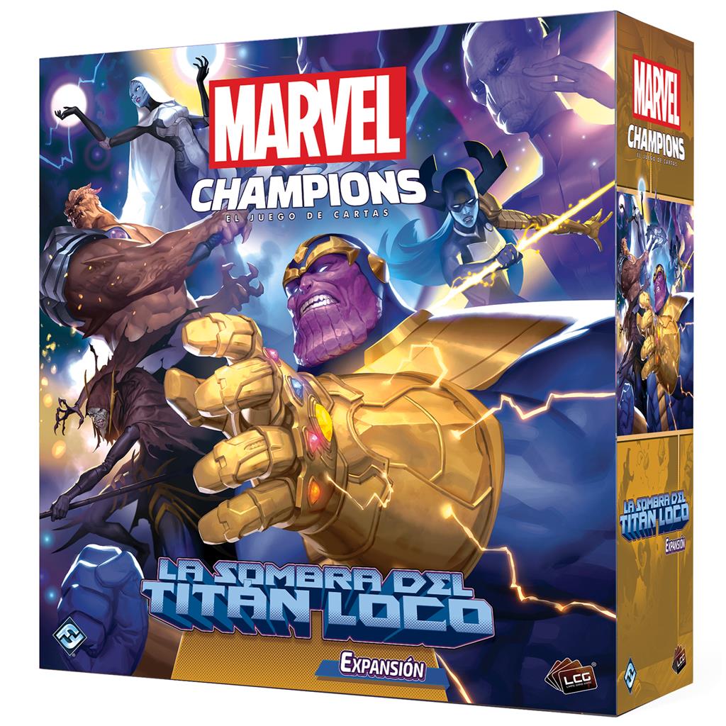 Juego de mesa marvel champions: la sombra del titan loco pegi 14