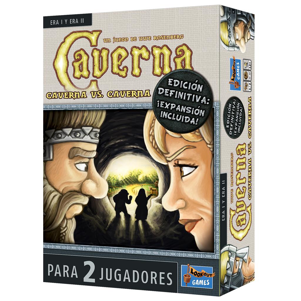 JUEGO DE MESA CAVERNA: CAVERNA VS CAVERNA PEGI 12 - Z POP Toys