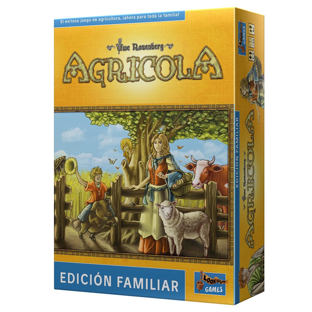 JUEGO DE MESA AGRICOLA EDICION FAMILIAR PEGI 8 - Z POP Toys