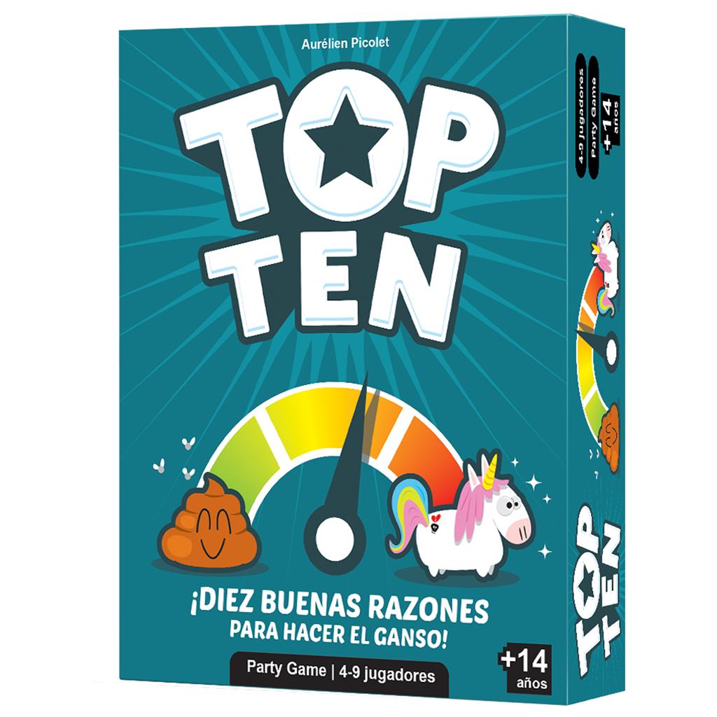 JUEGO DE MESA TOP TEN PEGI 14
