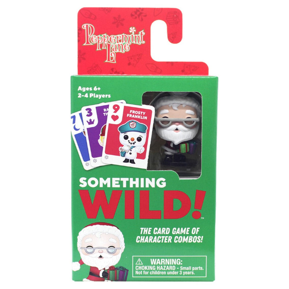 Juego de mesa funko something wild! peppermint lane santa claus 57826