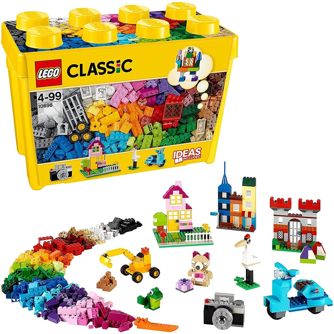 LEGO CLASSIC CONSTRUCCIONES CAJA LADRILLOS GRANDE