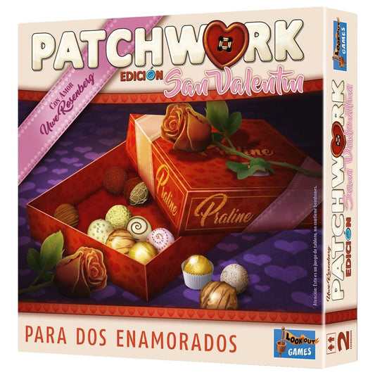 Juego de mesa patchwork san valentin pegi 8