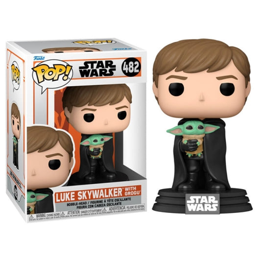 FUNKO POP STAR WARS THE MANDALORIAN LUKE CON CHILD 58290