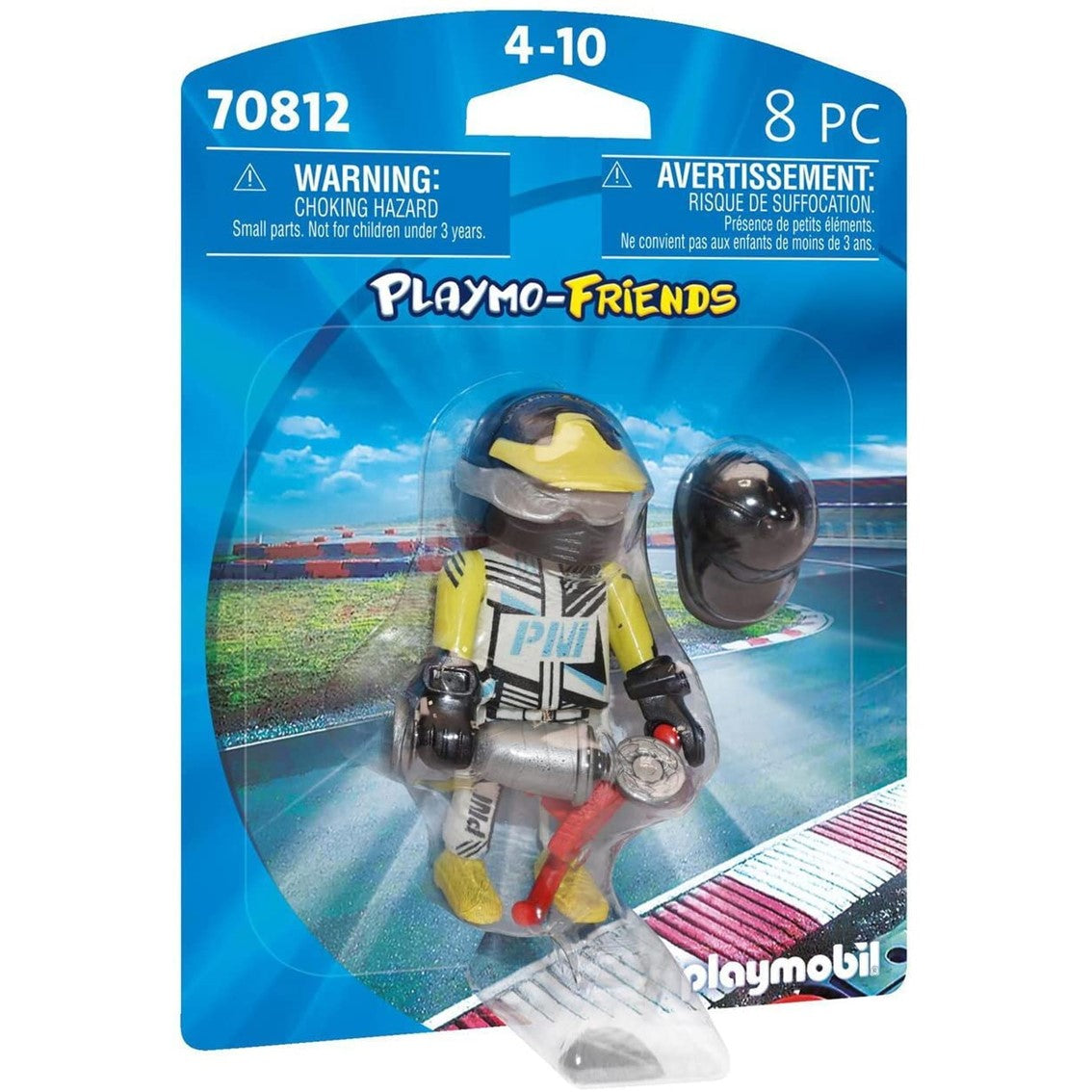 PLAYMOBIL PILOTO DE CARRERAS